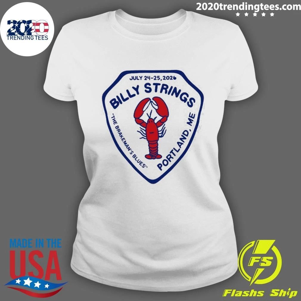 Billy Strings Portland, Me Tee 2026 Shirt