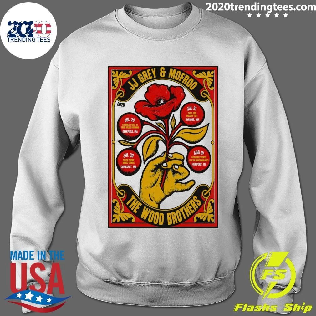 Jj Grey Mofro Wood Brothers 2026 Live Tour Shirt