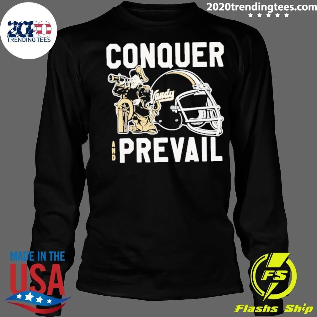 Conquer And Prevail Vanderbilt Football Shirt
