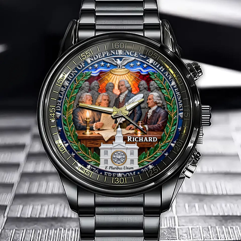 Declaration of Independence 250th Anniversary 1776-2026 Watch