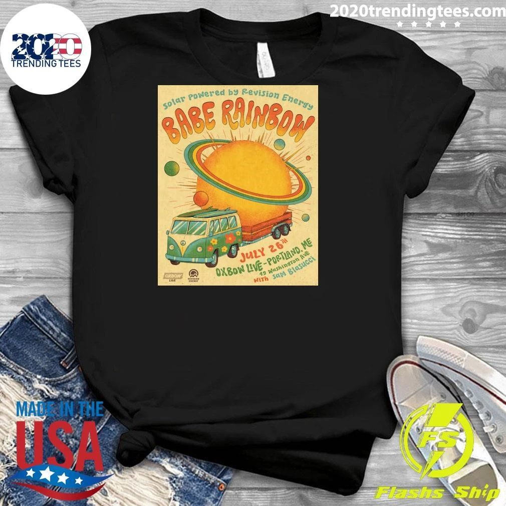 Babe Rainbow Oxbow Blending & Bottling, Portland ME July 26 2026 Shirt