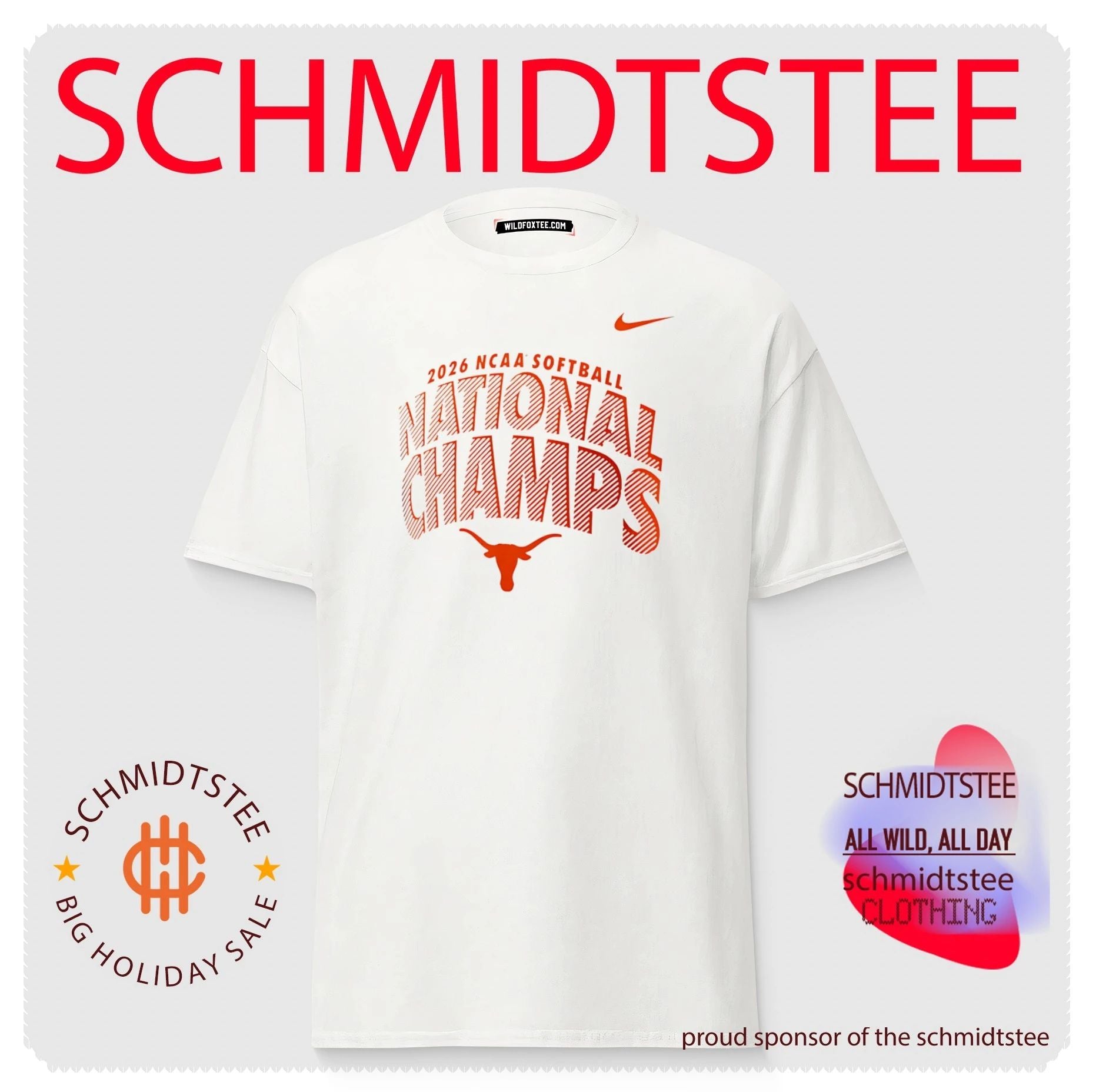 Texas Longhorns Softball 2026 NCAA Women’s College World Series National Champions shirt