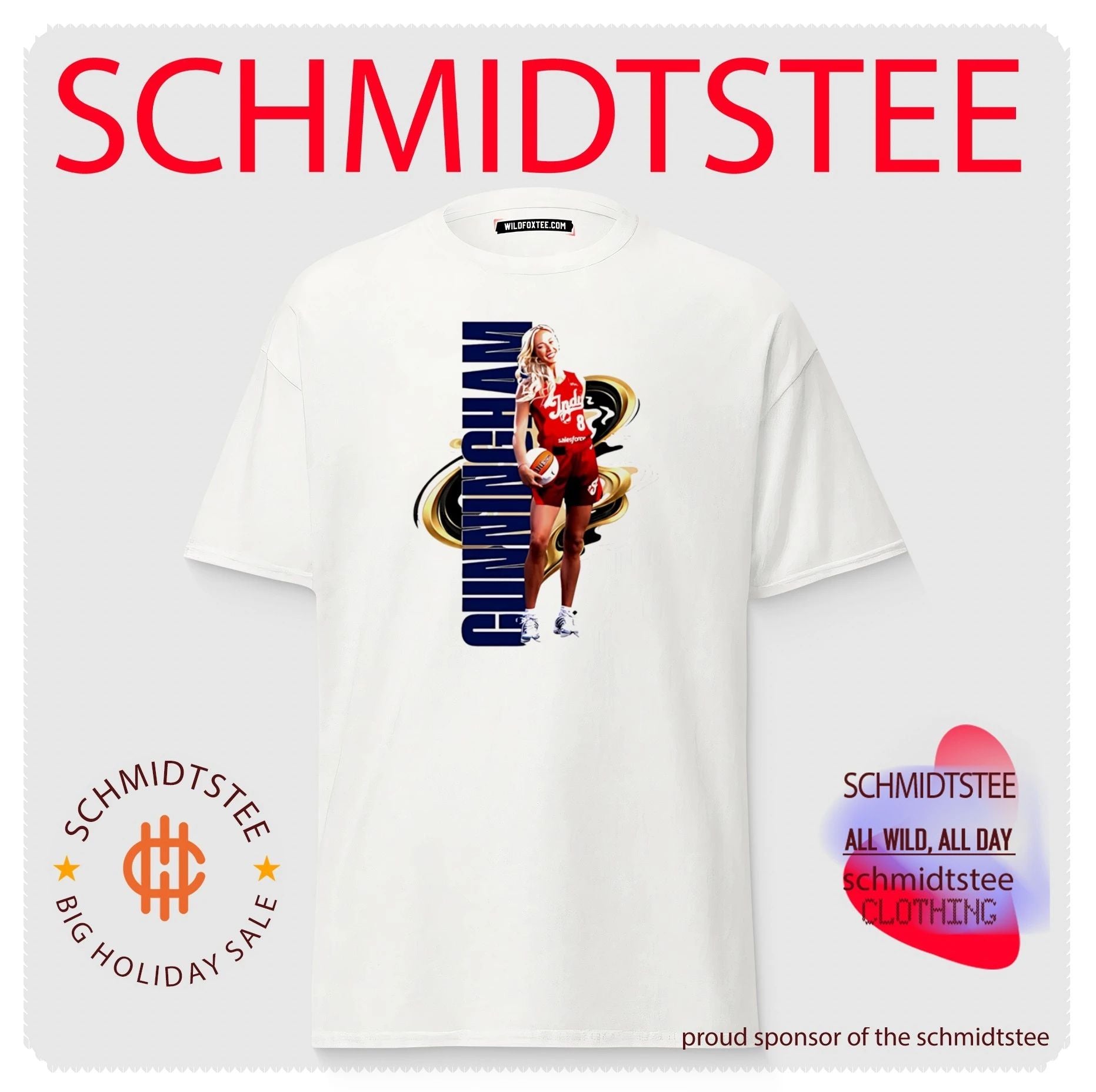 Indiana Fever Basketball Sophie Cunningham 2026 WNBA shirt