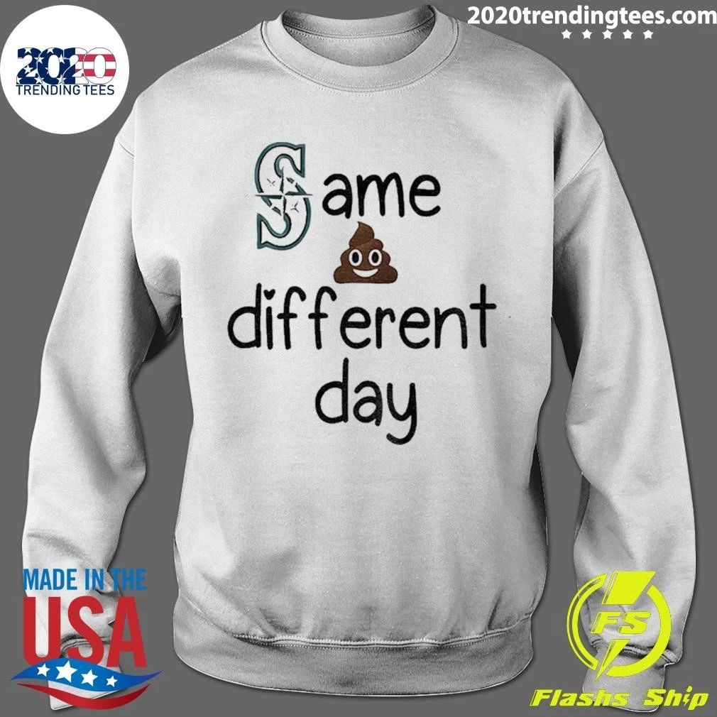 Seattle Mariners Baseball Same Different Day 2026 Shirt