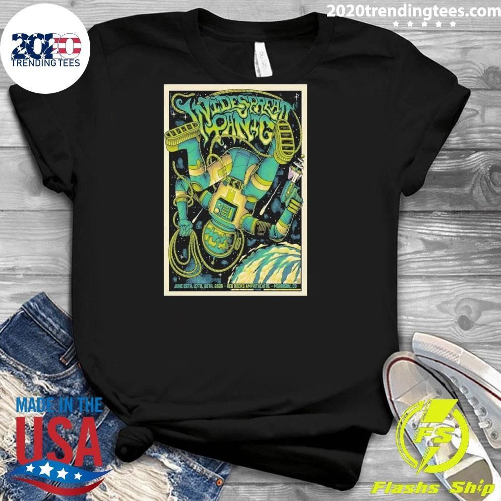 Widespread Panic Red Rocks Shows In Morrison Co On June 26-27 2026 Poster Shirt
