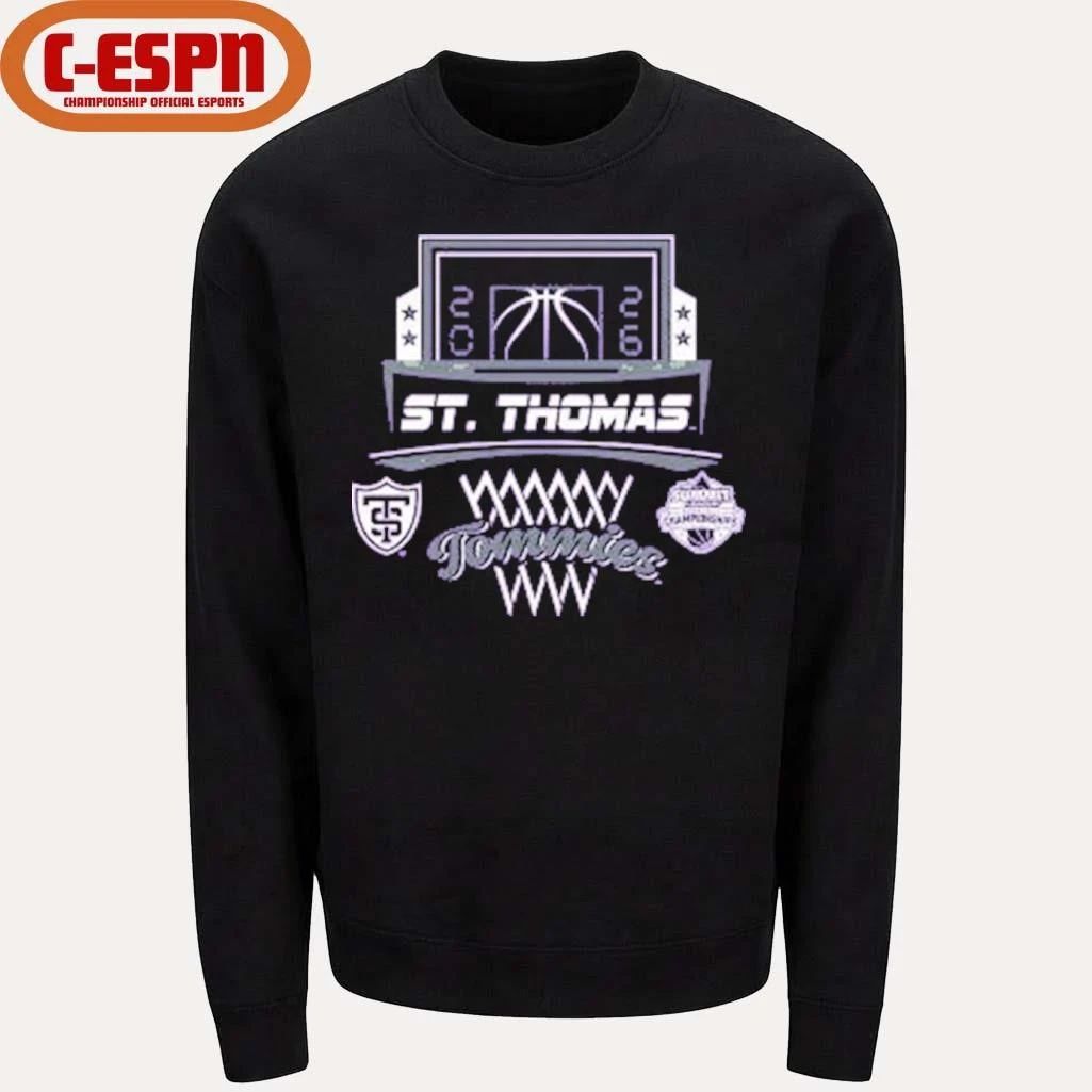 St Thomas Tommies Basketball 2026 The Summit League Championship Shirt