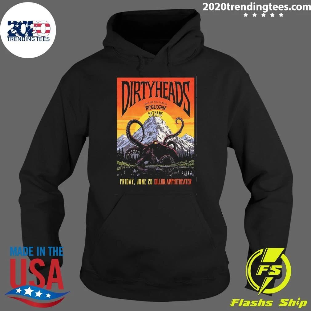 Dirty Heads With Special Guests RDGLDGRN Satsang Friday, June 26 Dillon Amphitheater Shirt