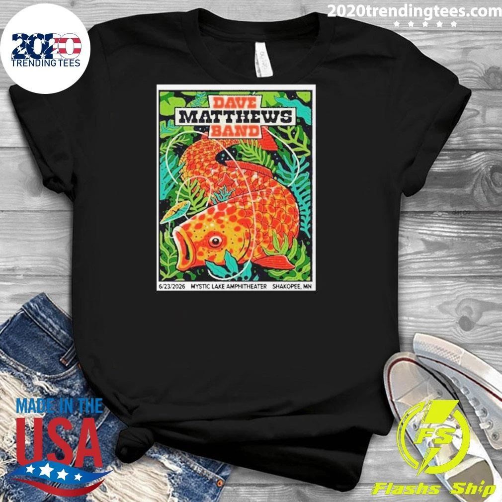 June 23 2026 Dave Matthews Band Event Shakopee Minnesota Shirt