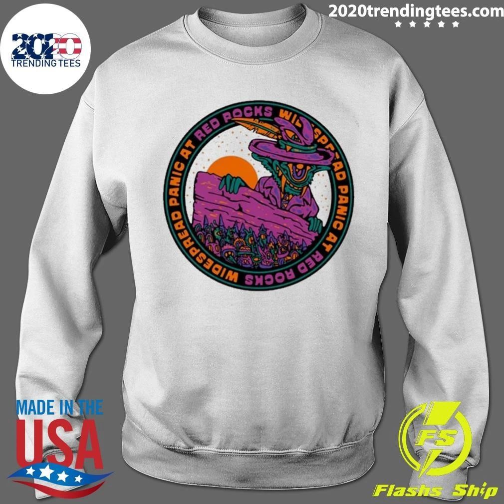 Widespread Panic Red Rocks Amphitheatre 2026 Event Tee Shirt