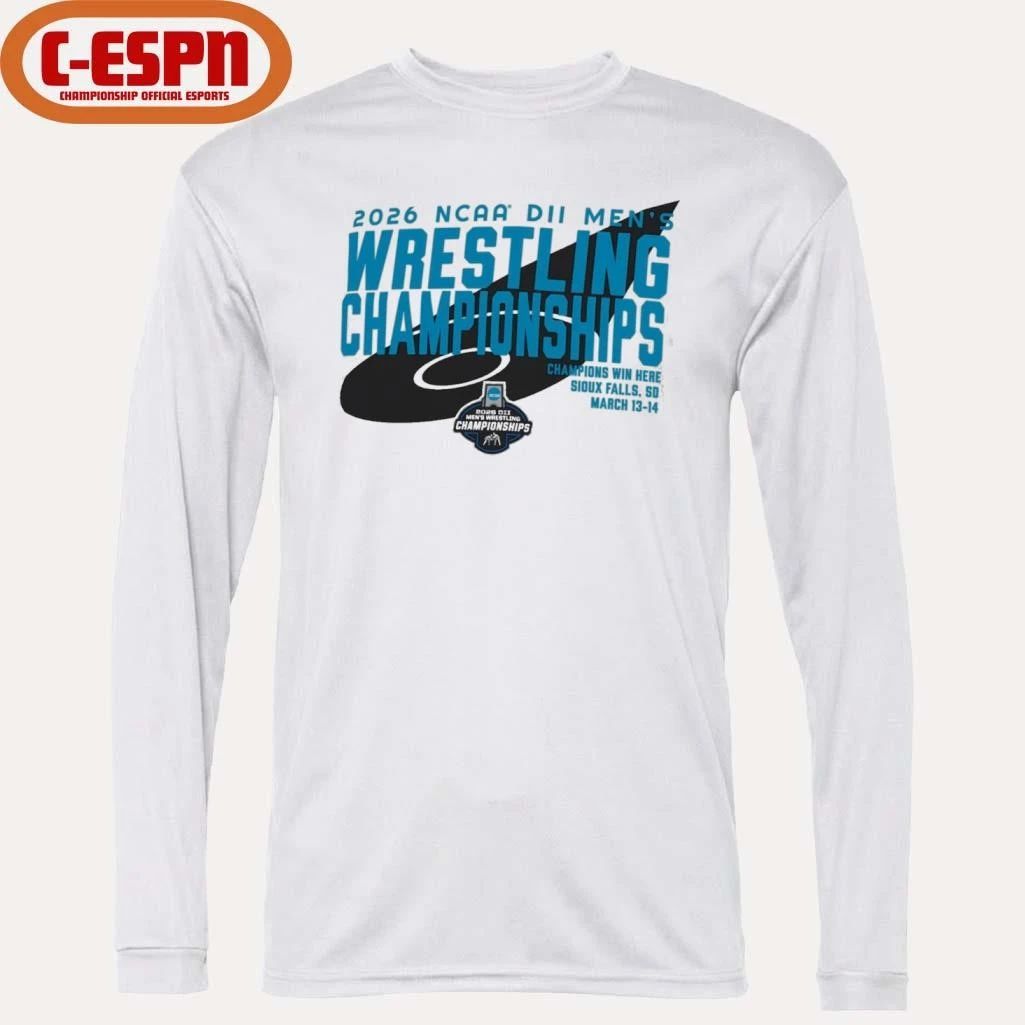 2026 NCAA DII Men’s Wrestling Championships March 13-14 Shirt
