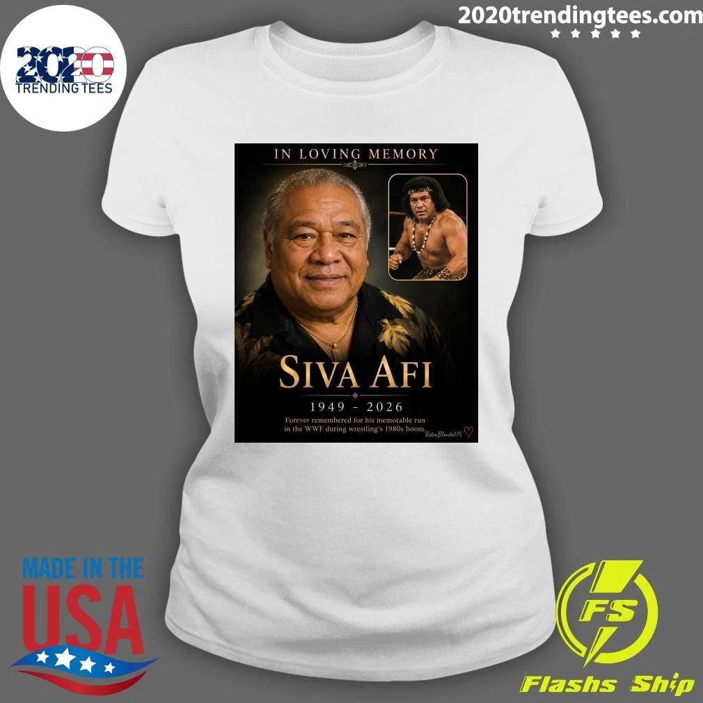 In Loving Memory Siva Afi 1949-2026 Shirt