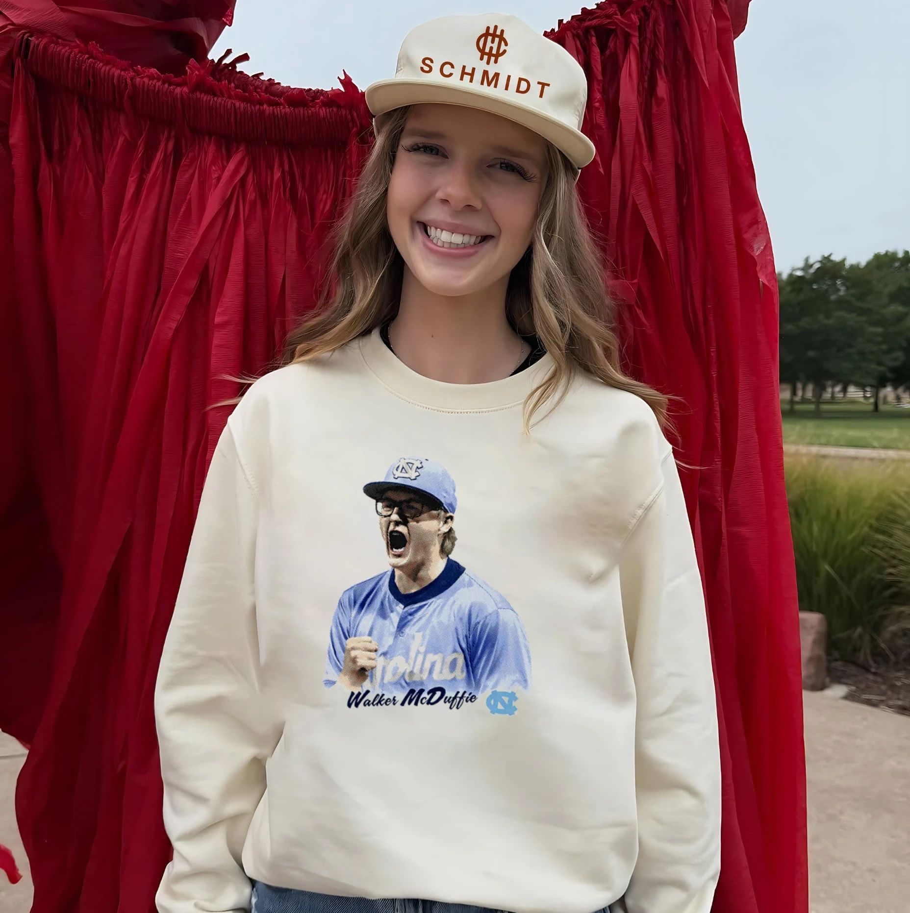 Walker McDuffie North Carolina Tar Heels Baseball shirt
