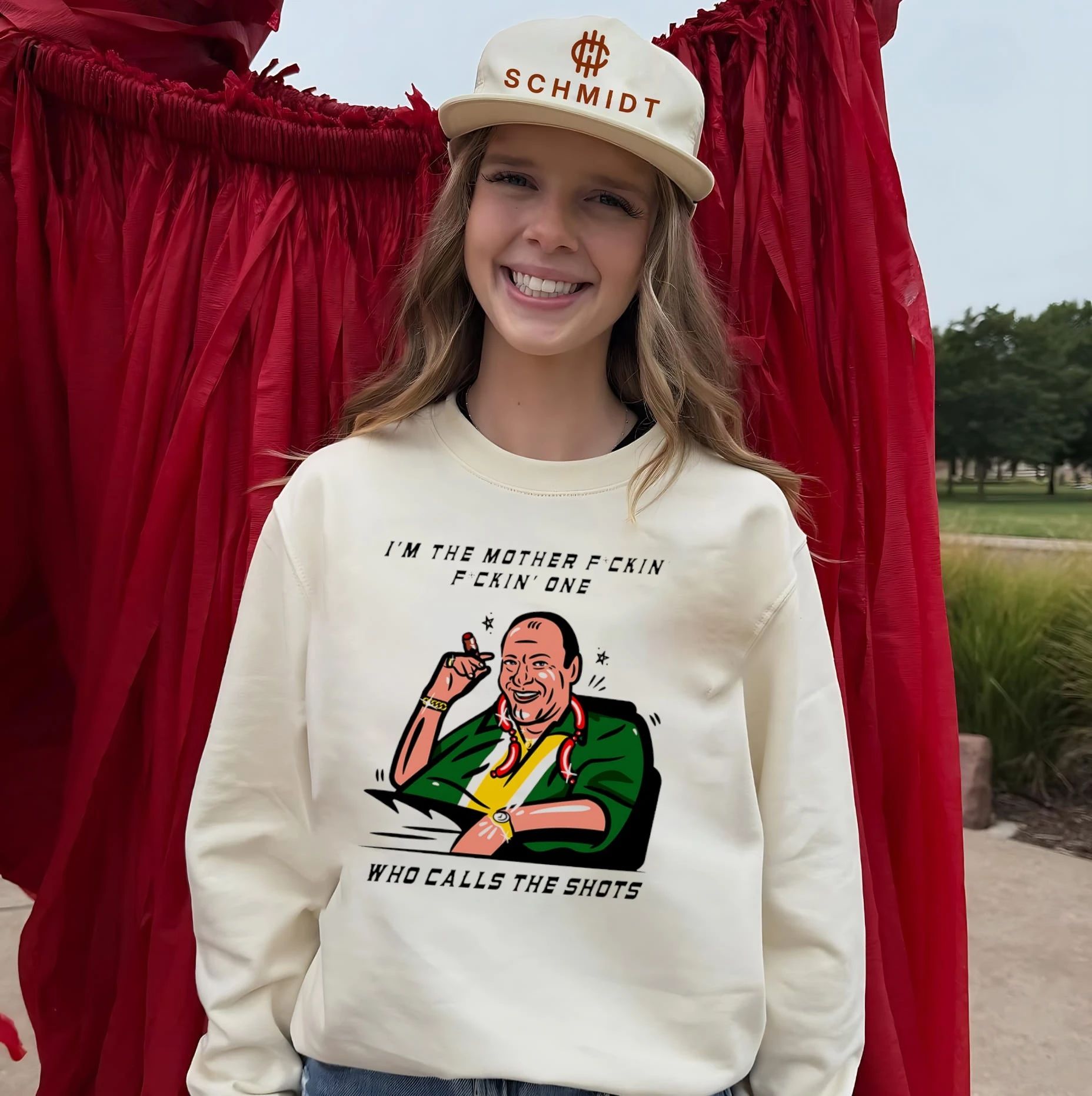 James Gandolfini as Tony Soprano I Am the Mother Fckin’ One Who Calls the Shots shirt