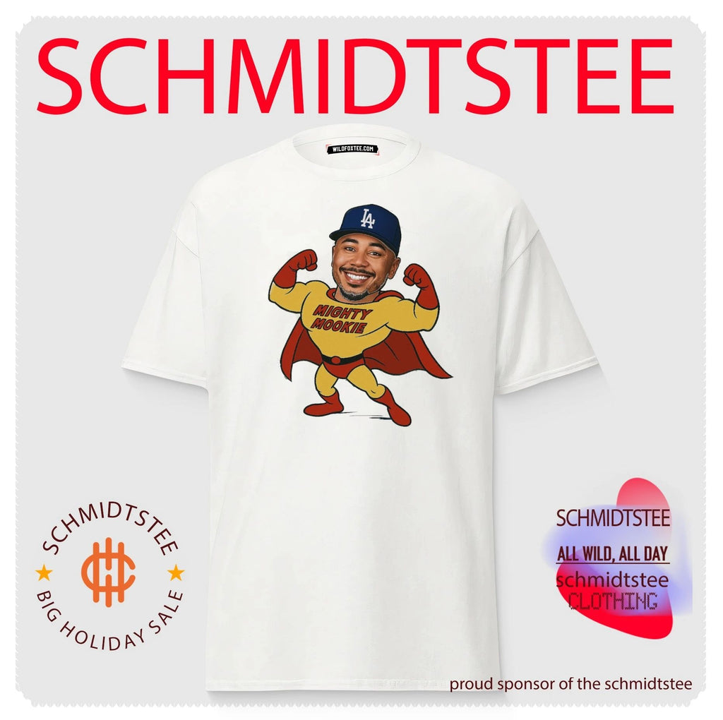 Mookie Betts Los Angeles Dodgers Mighty Mookie Superman shirt