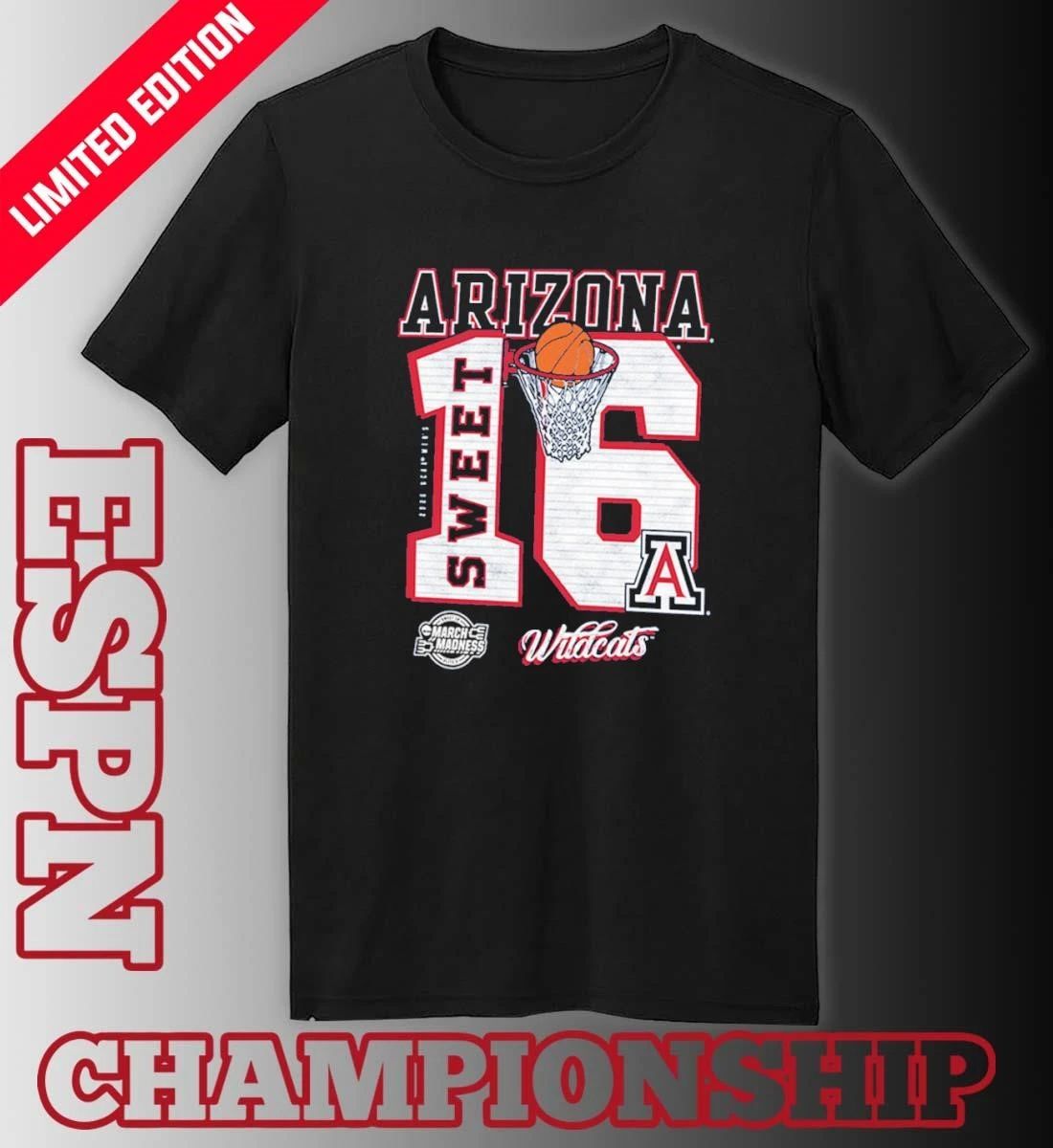 Arizona Wildcats 2026 NCAA March Madness Sweet 16 Bound Shirt