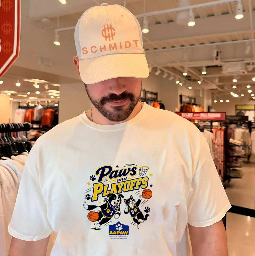 Paws and Playoffs Dog and Cat player basketball shirt