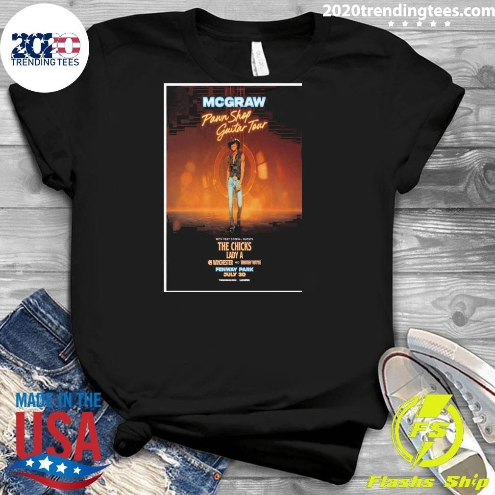 Tim Mcgraw Fenway Park Boston July 30 2026 Shows Shirt