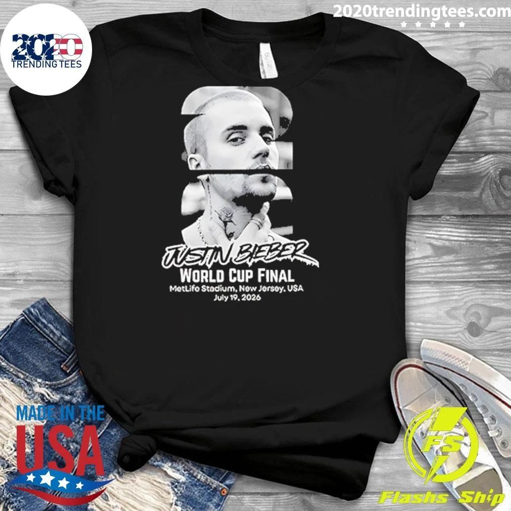 Justin Bieber World Cup Final July 19, 2026 Half Time Concert Shirt