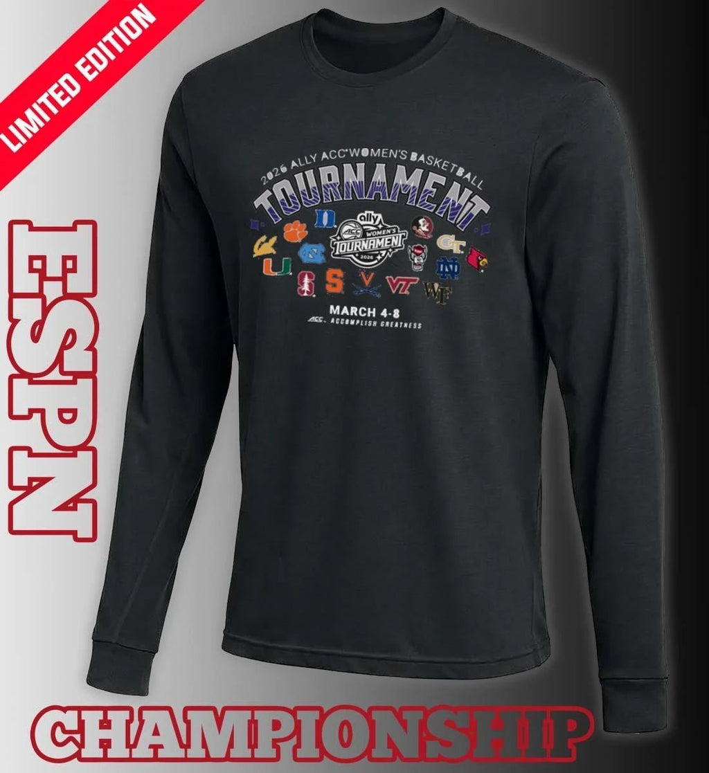 2026 Ally ACC Women’s Basketball Championship March 4-8 T-Shirt