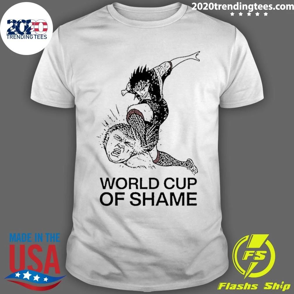 Tsubasa Vs Trump World Cup Of Shame T-Shirt