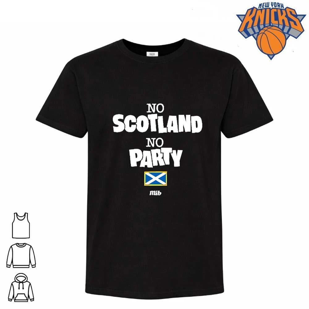 No Scotland No Party Flag Shirt
