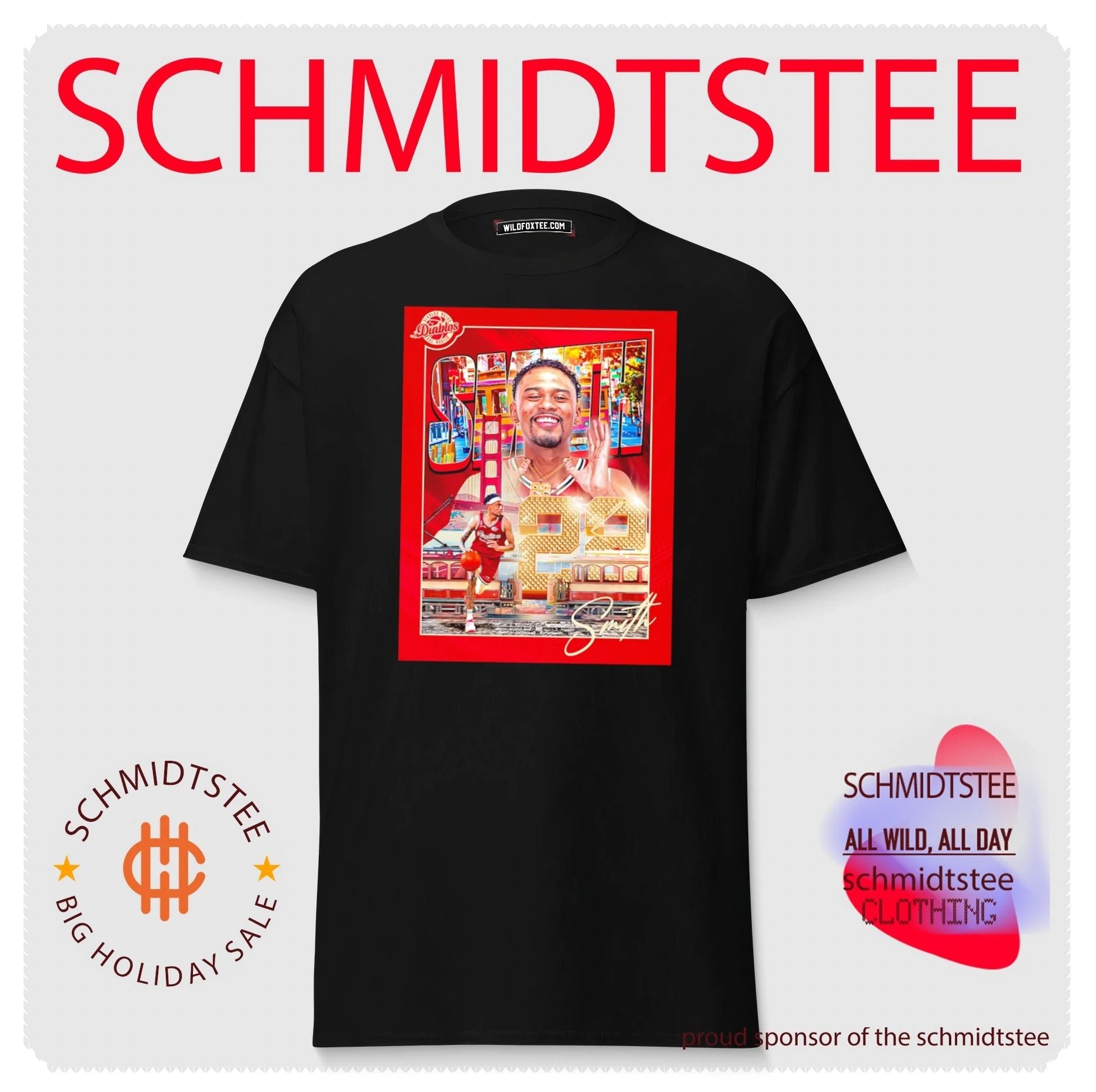 Tyrus Smith Diablos Rojos del Mexico poster shirt