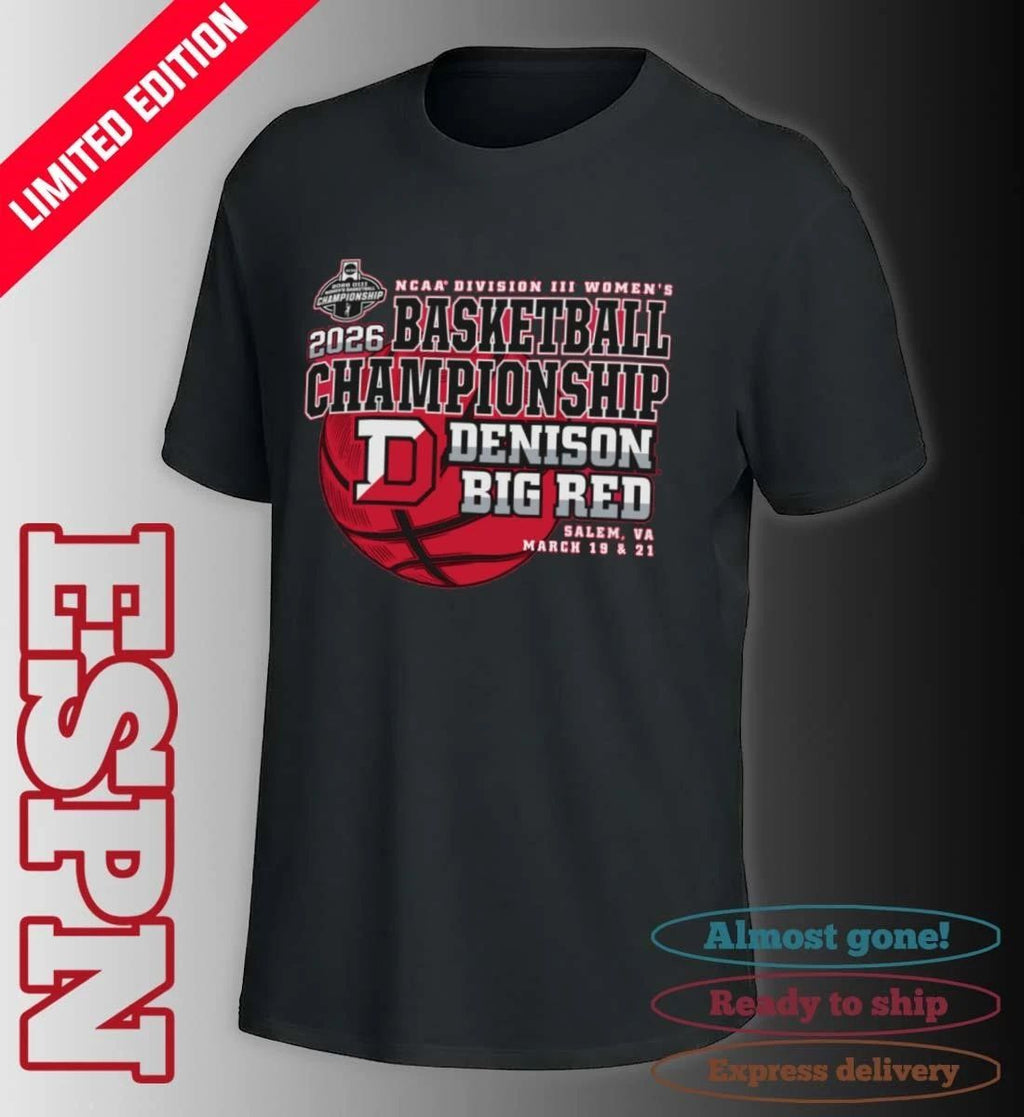 Denison Big Red 2026 NCAA DIII Women’s Basketball Championship Shirt
