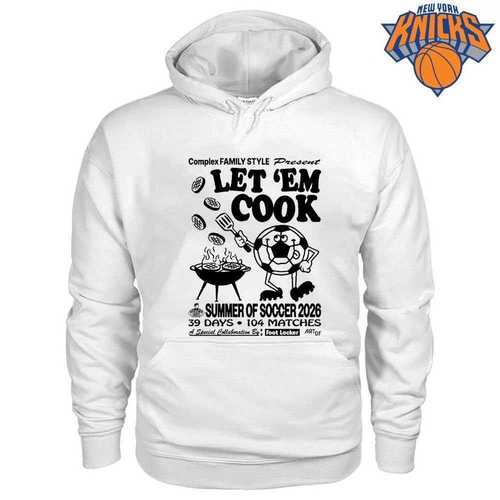 Let Em Cook Summer of Soccer 2026 Collaboration Foot Locker BBQ Soccer Ball Shirt (1)
