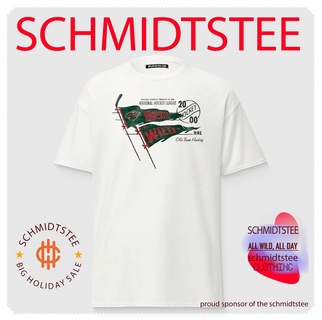 Minnesota Wild official licensed product of the National Hockey League 2000 flag shirt