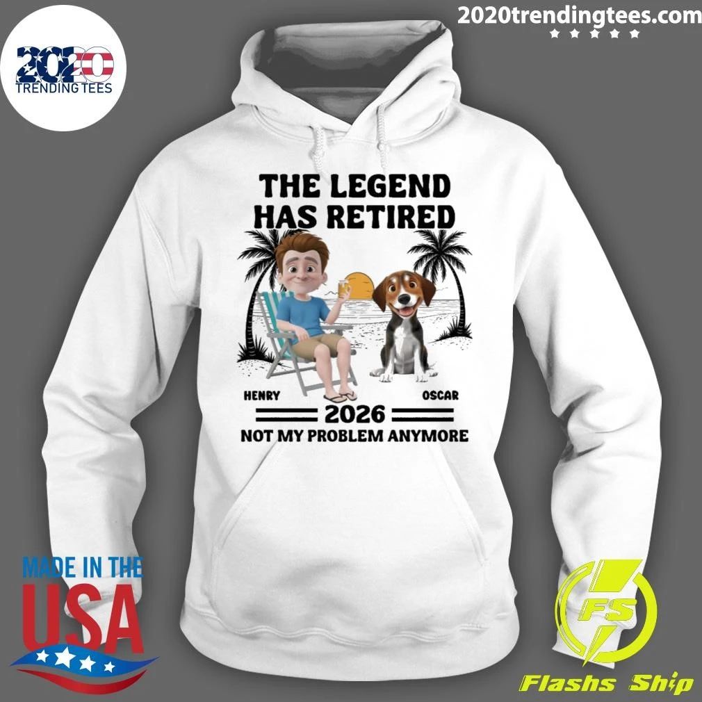 The Legend Has Retired Henry Oscar 2026 Not My Problem Anymore Shirt