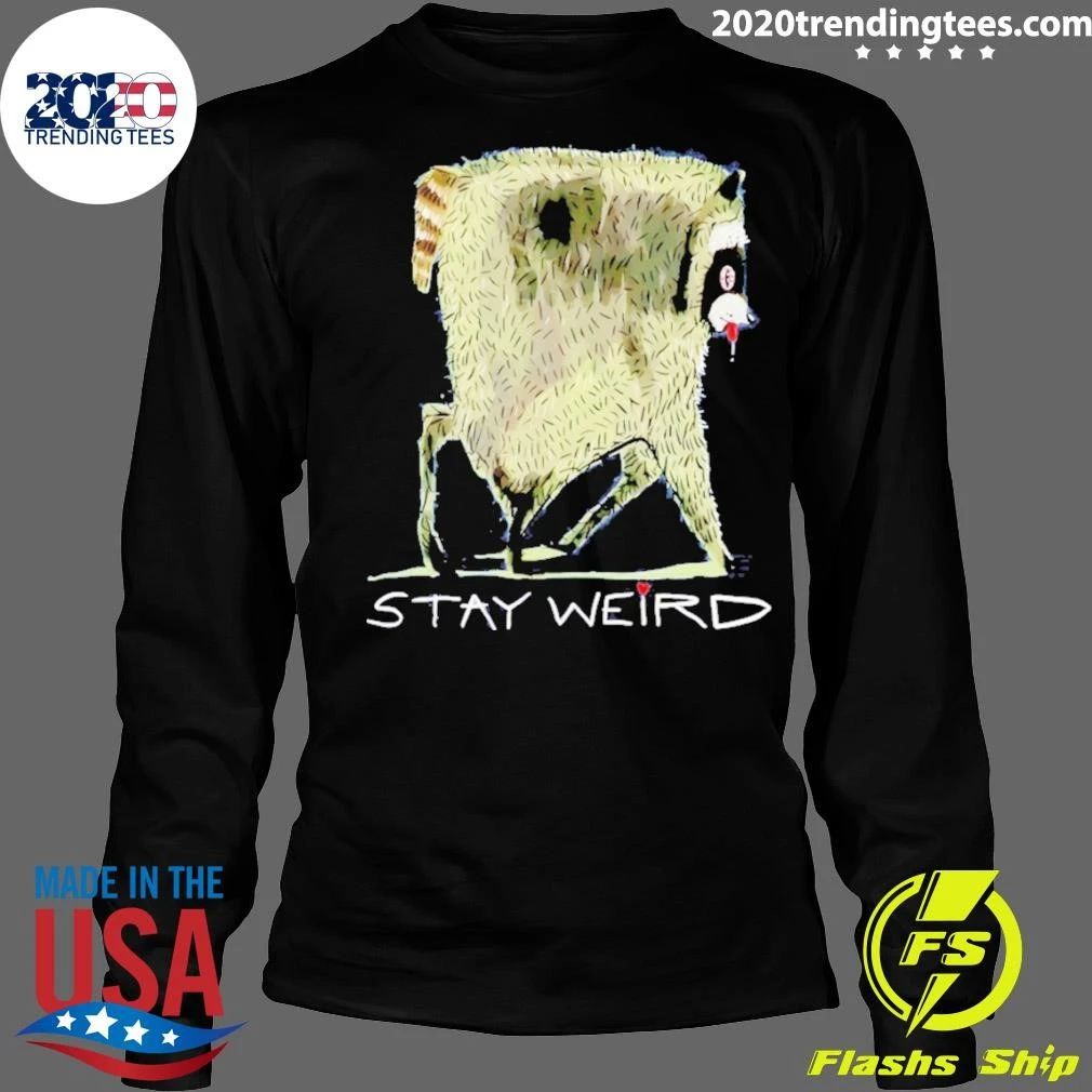 Jimothy Raccoon Stay Weird Famous Seattle Cute Trash Panda Shirt