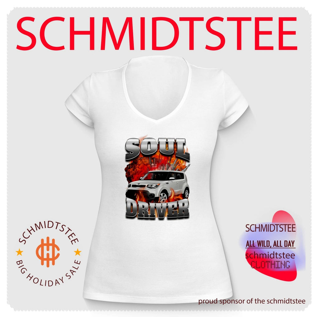Sould driver Kia Soul white car explosion shirt