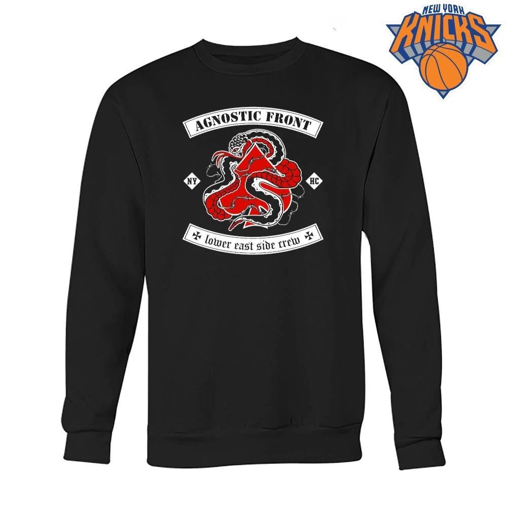 Agnostic Front Lower East Side Crew Snake Ace of Spades Hardcore Shirt