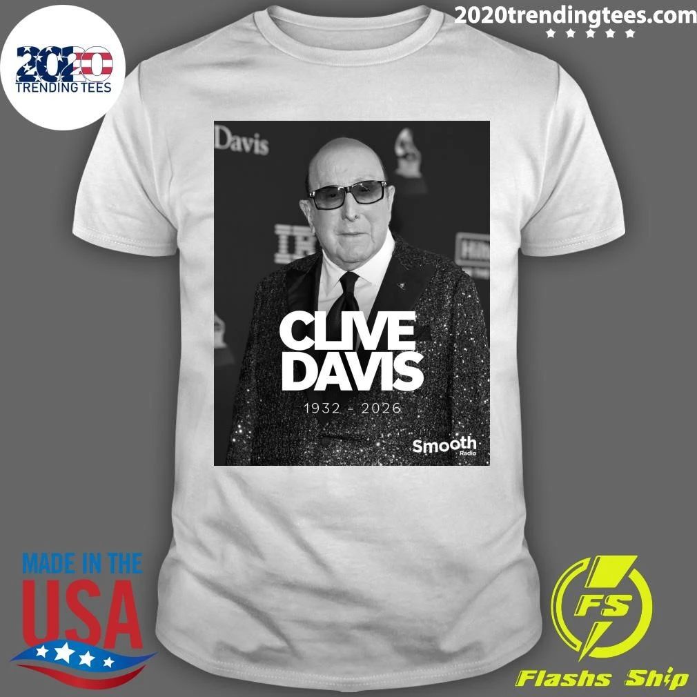 Music Mogul Clive Davis Has Died, Aged 94, 1932-2026 Shirt