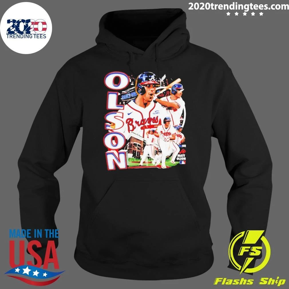 Matt Olson Atlanta Braves Player Collage Shirt