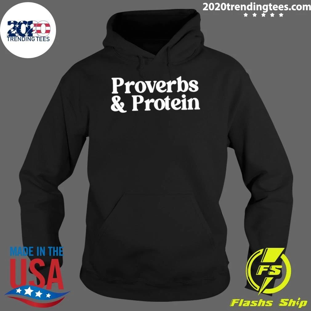 Proverbs & Protein Fitness Faith Gym Shirt