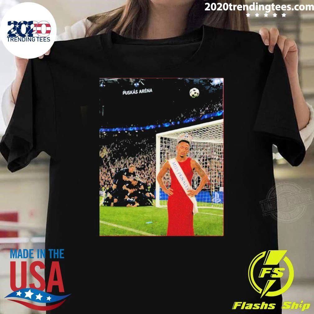 Gabriel Miss Penalty Arsenal Football Miss Penalty Shirt