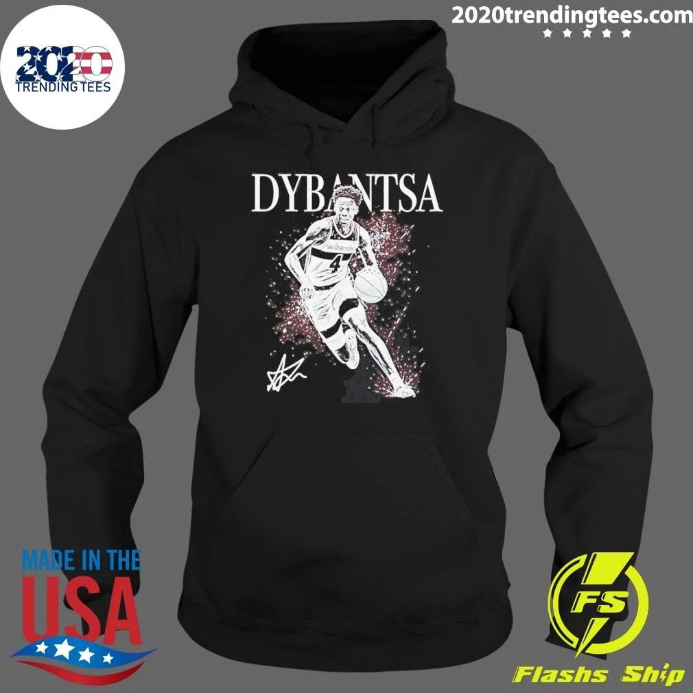Aj Dybantsa Washington Wizards Mono Signature Shirt