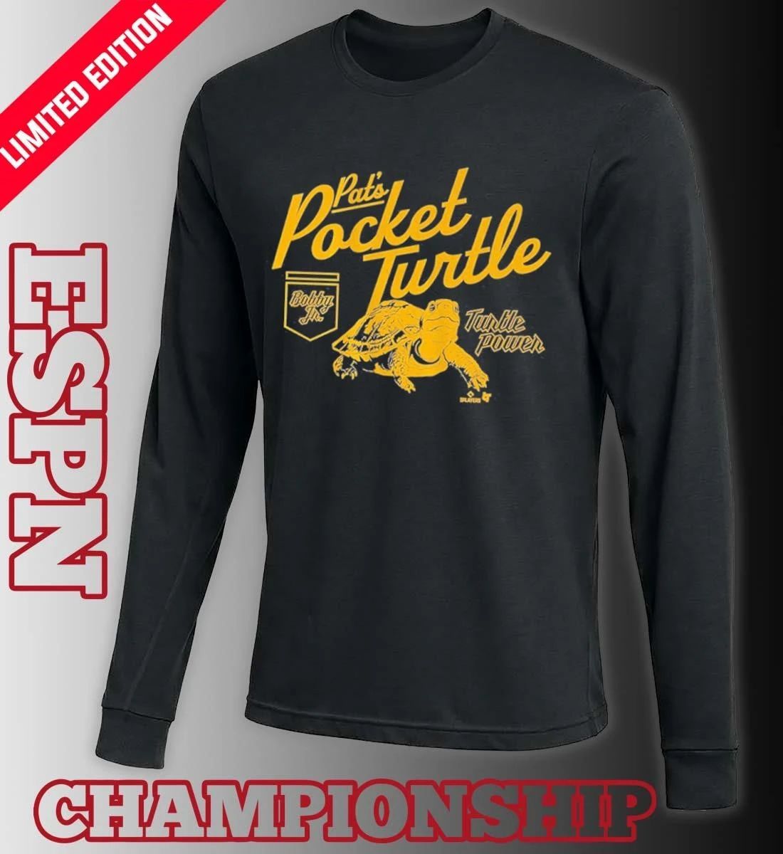 Pat Murphy Pocket Turtle Shirt
