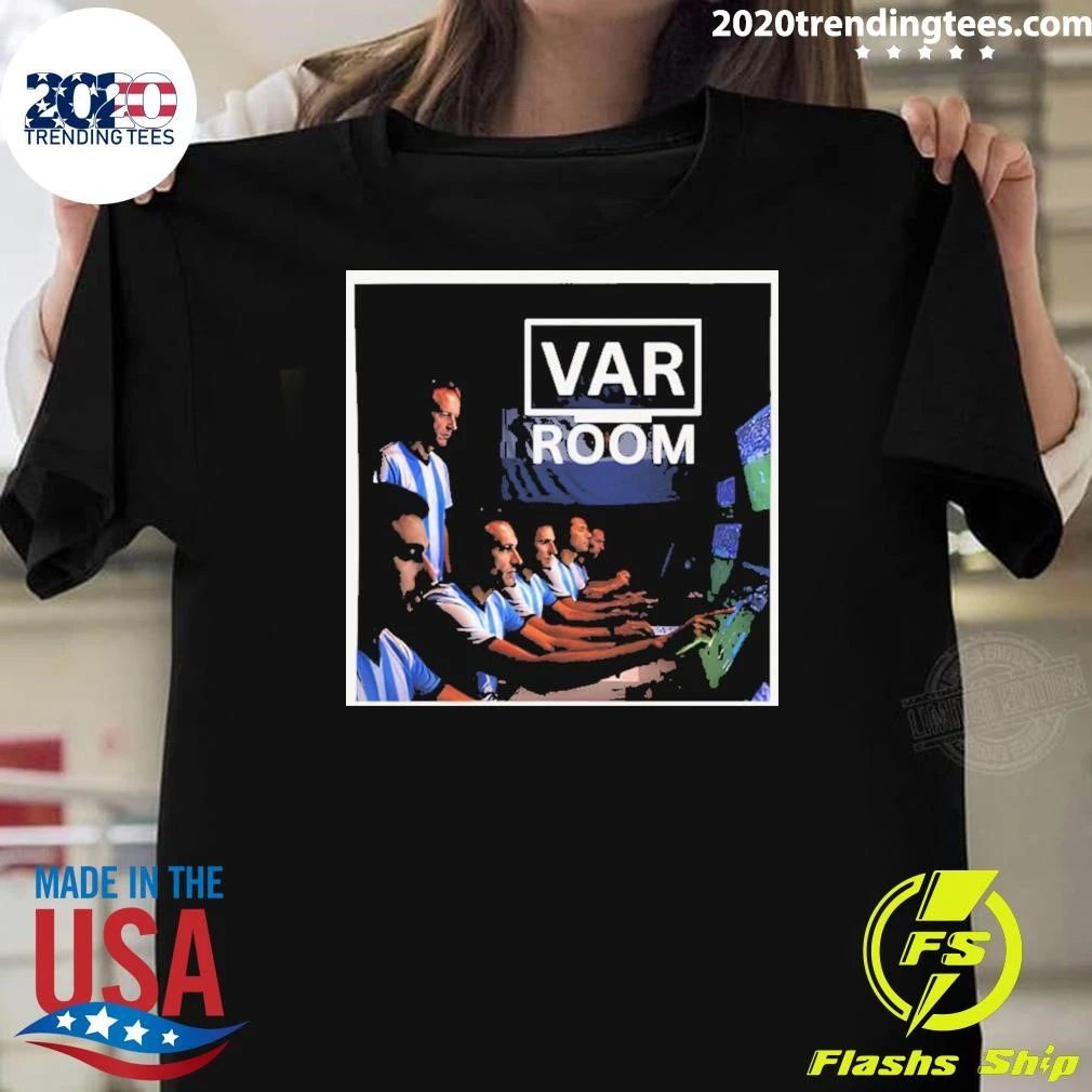 Argentina Soccer Var Room World Cup 2026 Meme Shirt