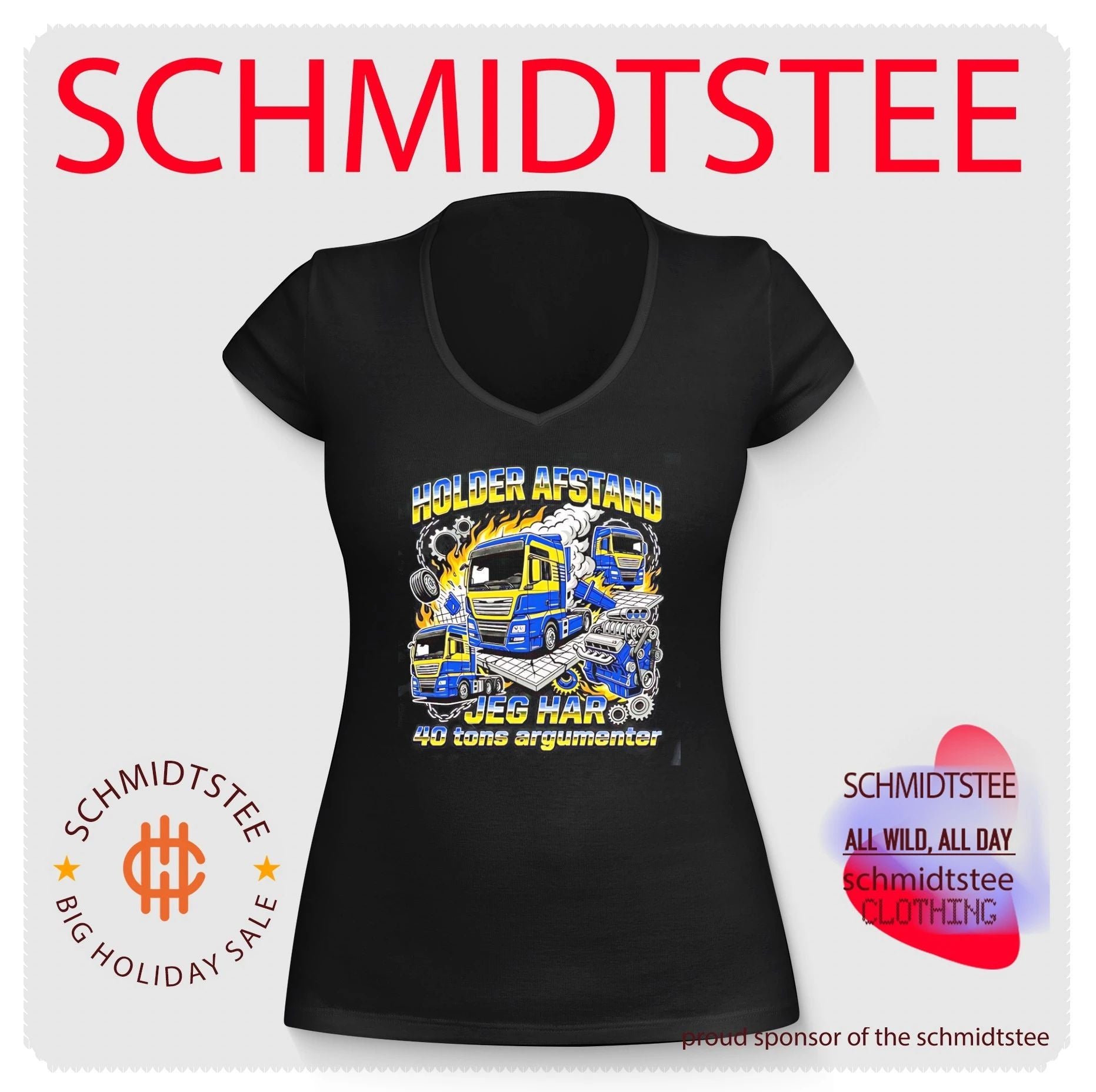 Holder afstand jeg har 40 tons argumenter shirt