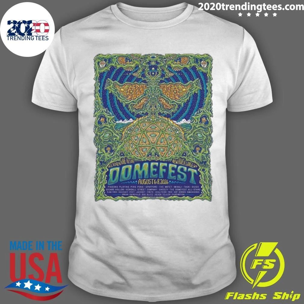 Domefest 2026 Aug 6-8 2026 New River Gorge, West Virginia Shirt