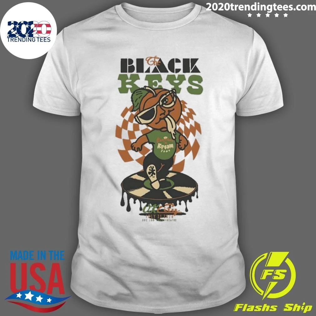 The Black Keys July 21 2026 Oklahoma City, OK Tour Shirt
