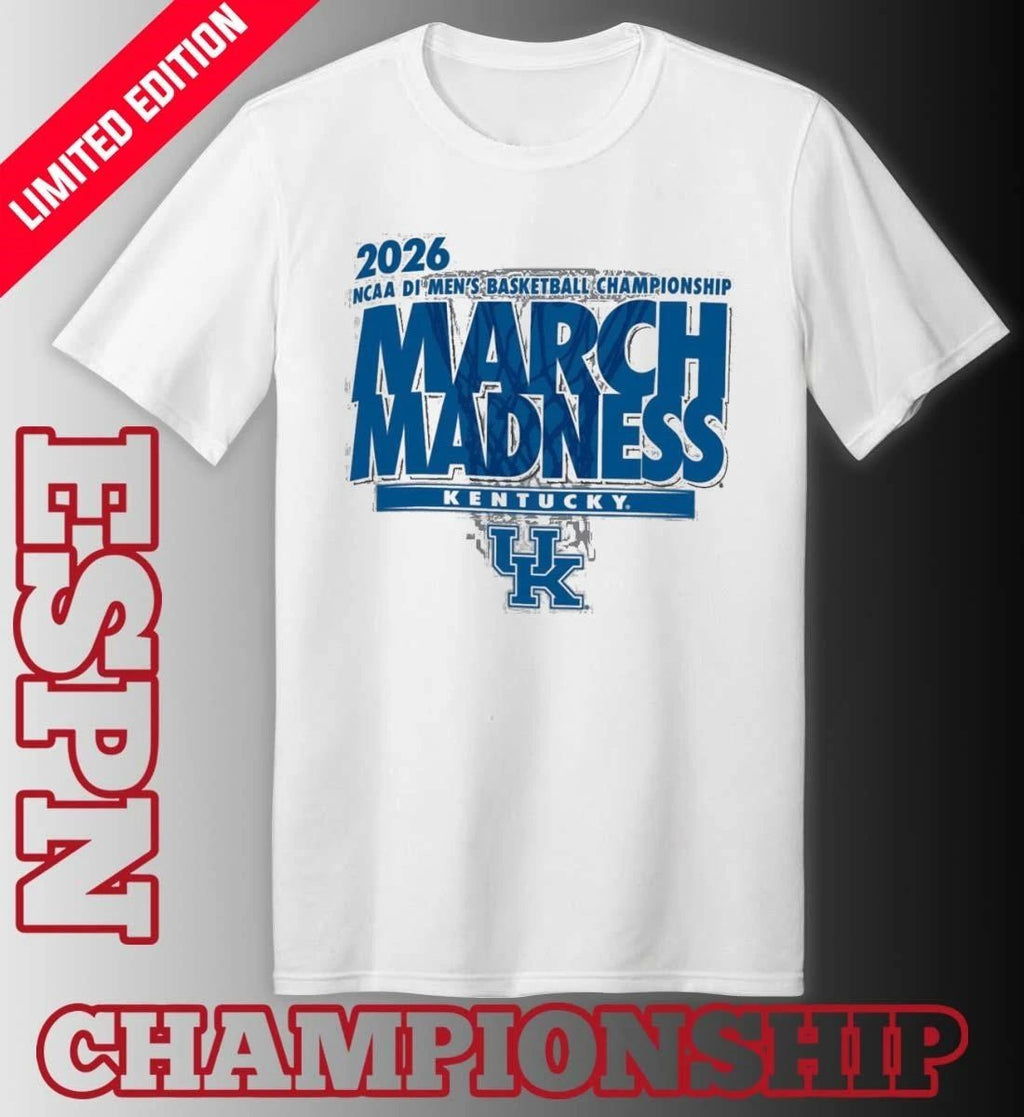 Kentucky Men’s Basketball Single Team NCAA March Madness Shirt