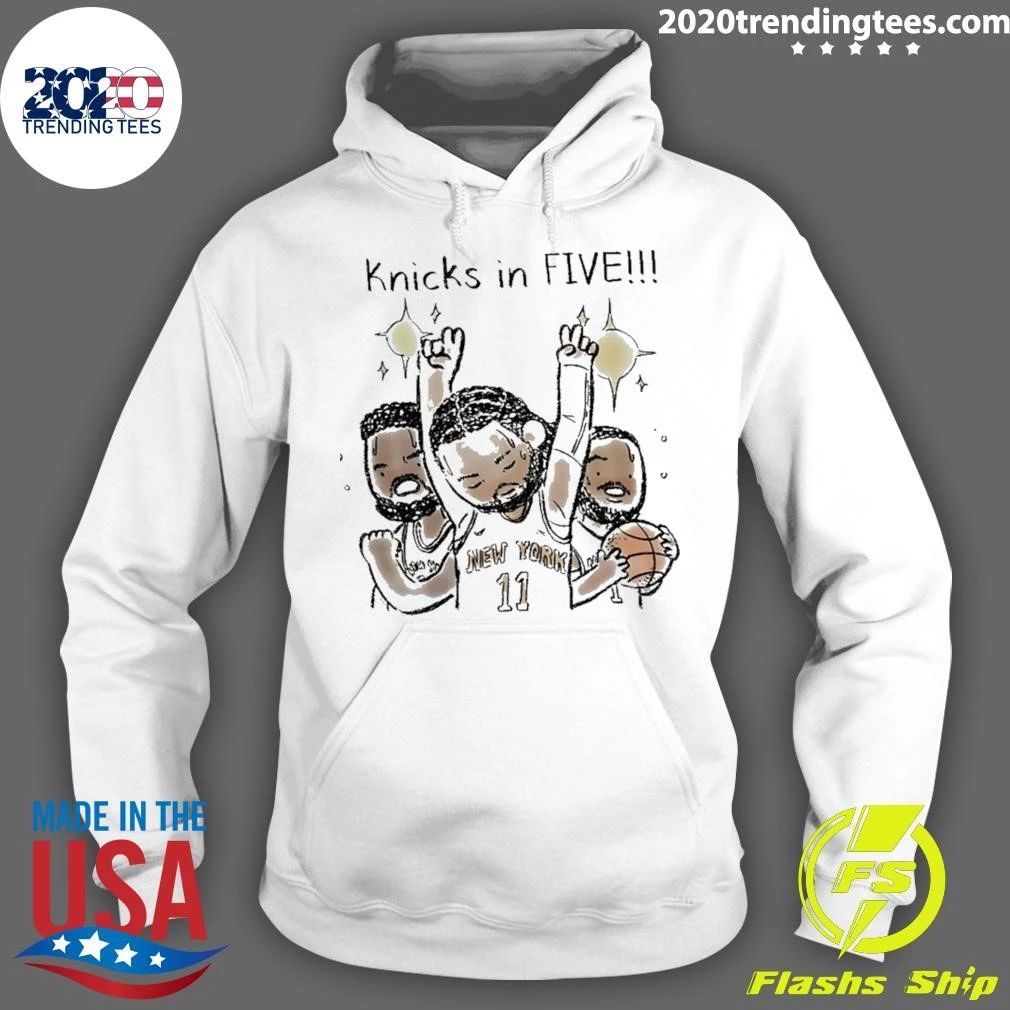 Knicks In Five Caricature Shirt