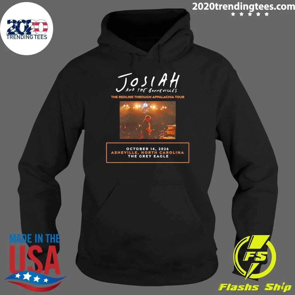 Josiah and The Bonnevilles The Redline Through Appalachia Tour October 14, 2026 Asheville, North Carolina The Grey Eagle Shirt