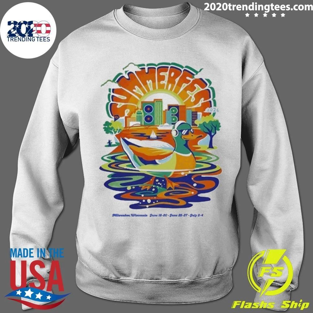 The Summerfest Music Festival Concert Milwaukee June 18-20 2026 Shirt