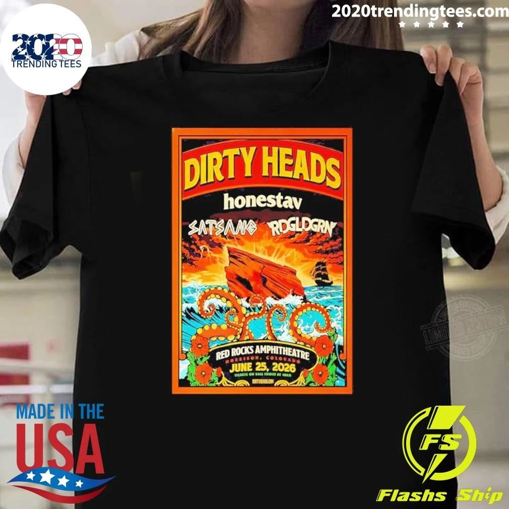 Dirty Heads Morrison Red Rocks Amphitheatre June 25 2026 Shirt
