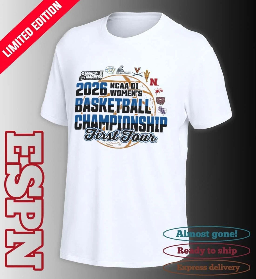 2026 NCAA DI Women’s Basketball Championship – First Four T-shirt