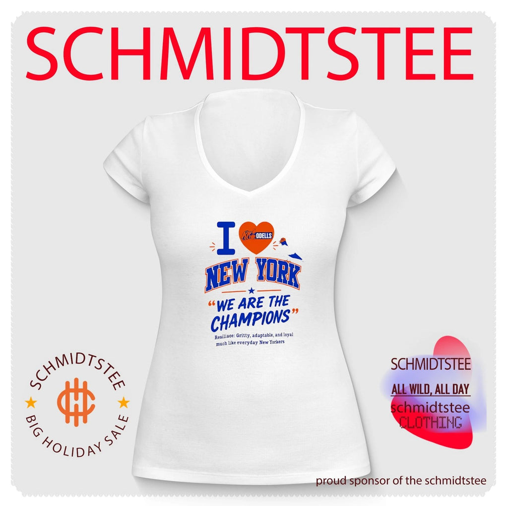 I Love NY Mitchell Modell Knicks Pigeon We Are the Champions shirt